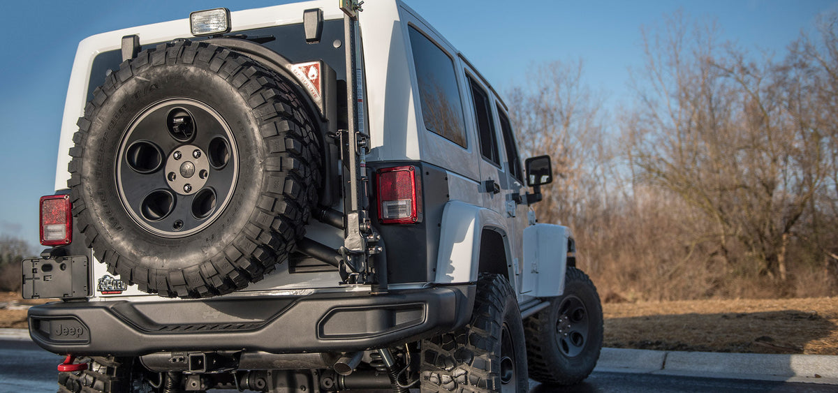 AEV Tire Carrier for JK Wrangler