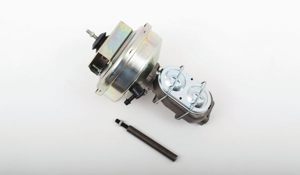 9"6066DISC 1960-66 C-10, 9" BOOSTER w/ MASTER CYL & BRACKET FOR FRONT DISC BRAKES - 63181