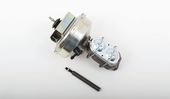 9"6066DISC 1960-66 C-10, 9" BOOSTER w/ MASTER CYL & BRACKET FOR FRONT DISC BRAKES - 63181