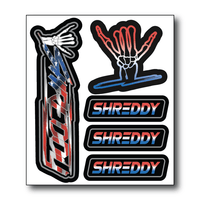 MURRICA STICKER PACK - Shreddy