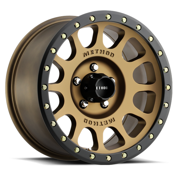 MR305 NV HD 18x9 8x165.1 18  METHOD BRONZE - MATTE BLACK LIP