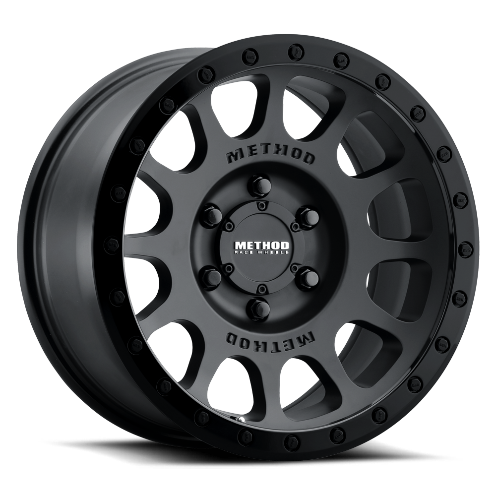 MR305 NV 18x9 5x150 25 MATTE BLACK GLOSS - BLACK LIP