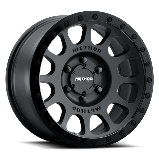 MR305 NV 18x9 5x150 25 MATTE BLACK GLOSS - BLACK LIP