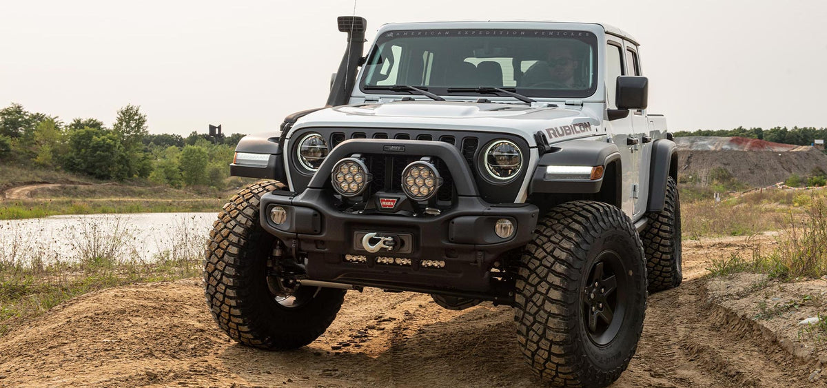 AEV RX Front Bumper for JL Wrangler and JT Gladiator