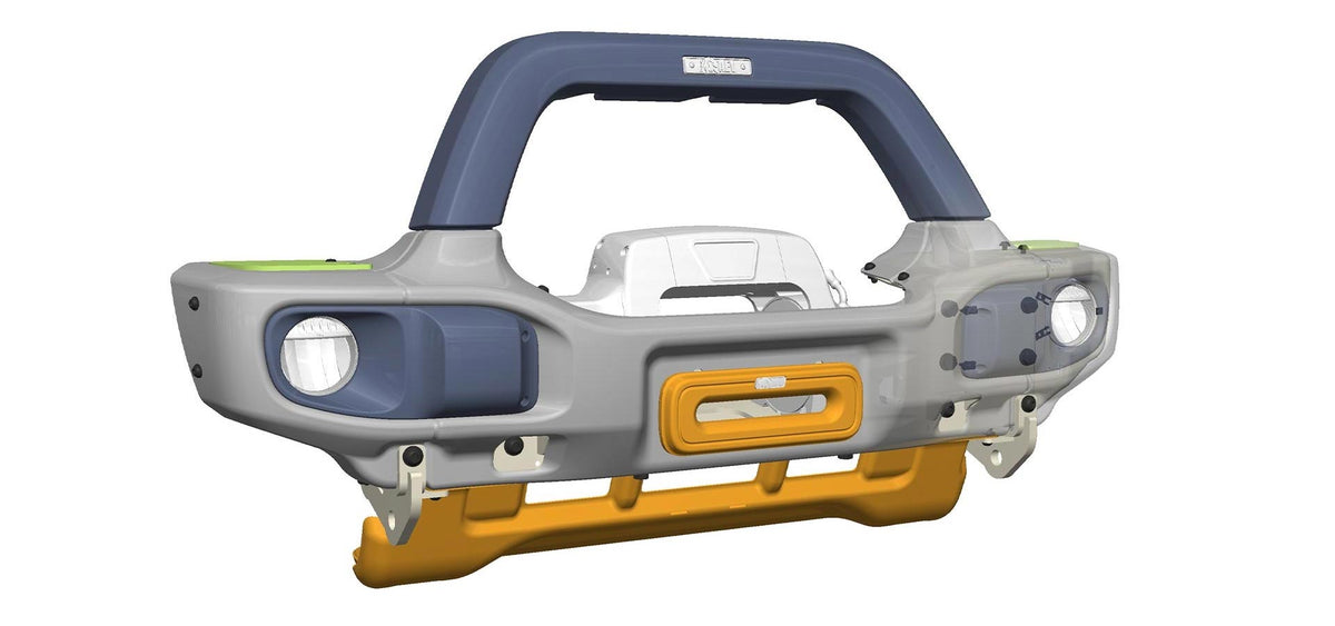 AEV RX Front Bumper for JL Wrangler and JT Gladiator
