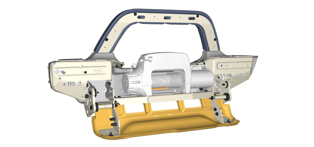 AEV RX Front Bumper for JL Wrangler and JT Gladiator