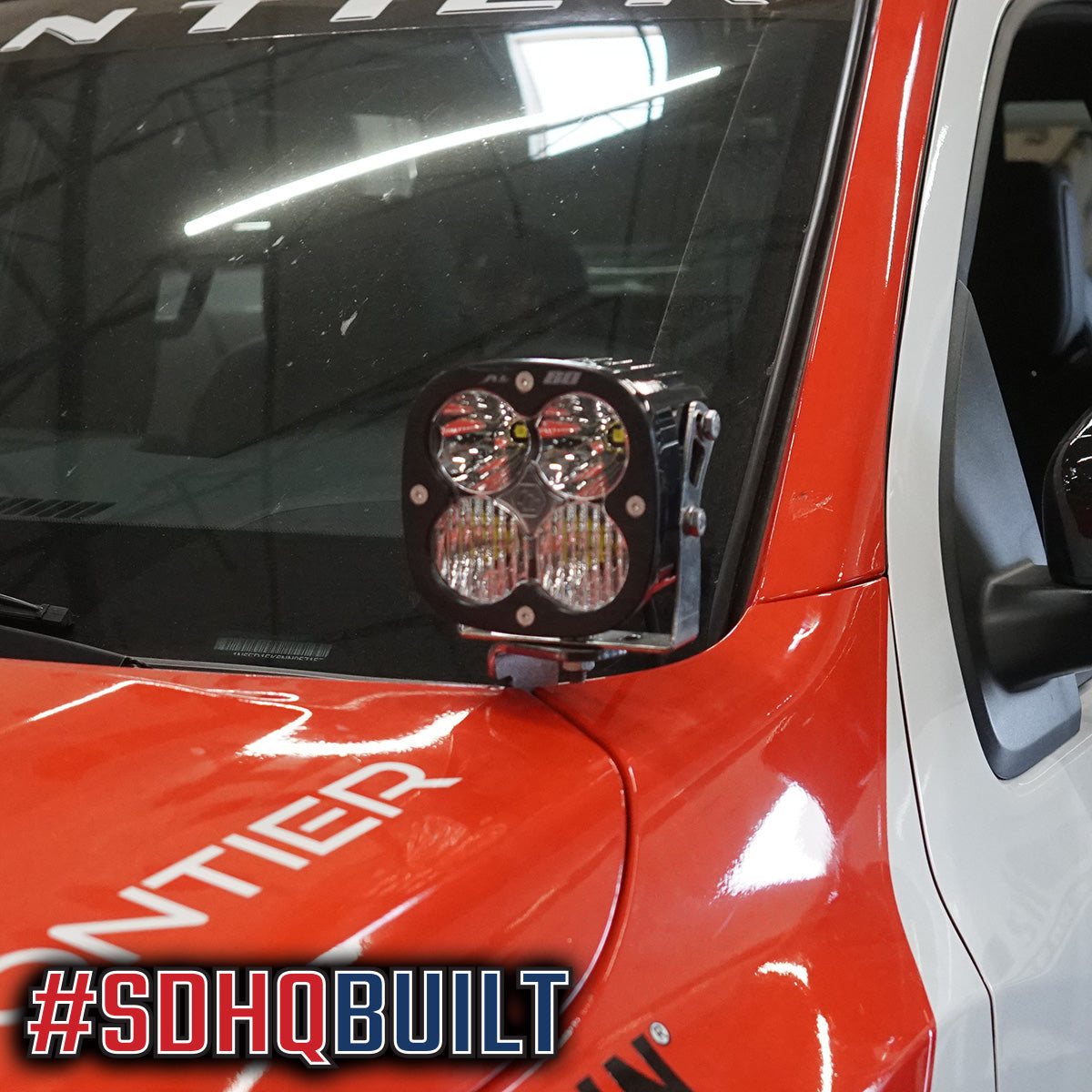 SDHQ 22-23 Nissan Frontier SDHQ Built A-Pillar Light Mounts