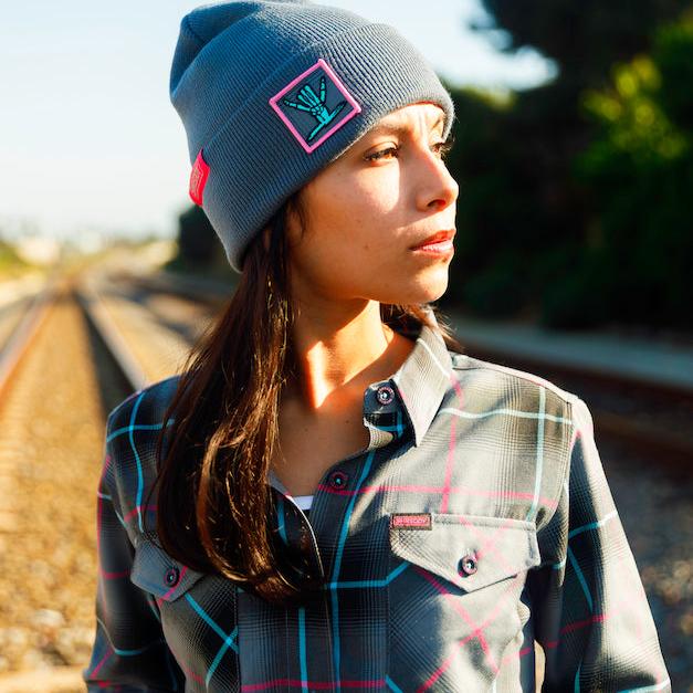 Shreddy X Dixxon V7 Beanie (Grey) - Shreddy