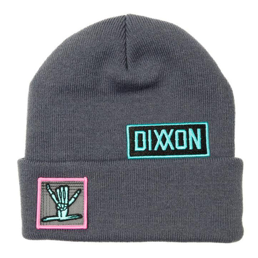 Shreddy X Dixxon V7 Beanie (Grey) - Shreddy