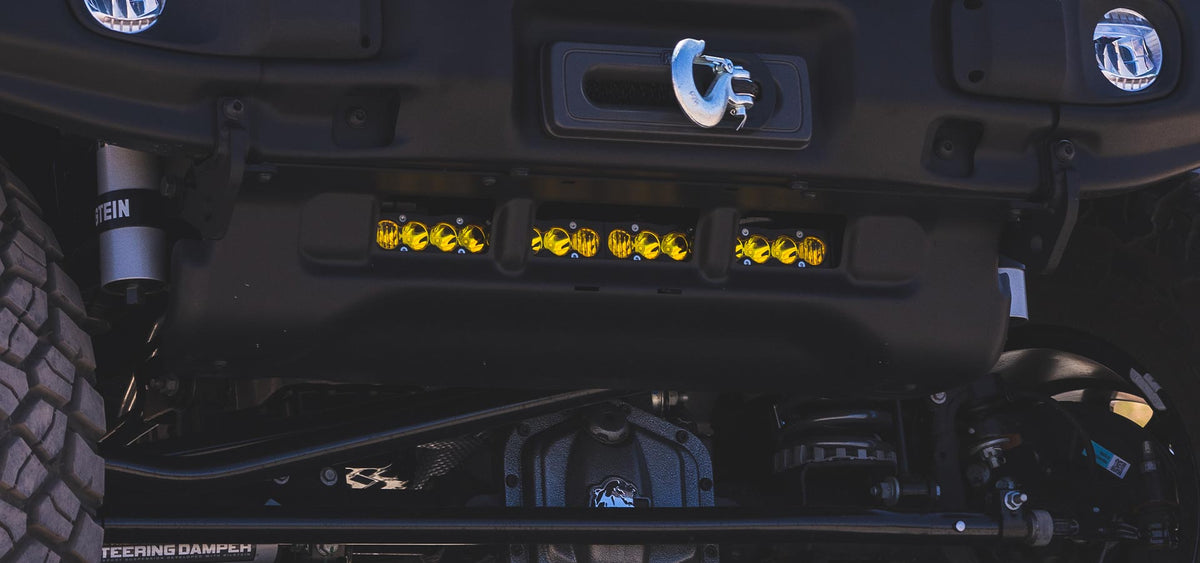 AEV Skid Plate Light Bar Mount