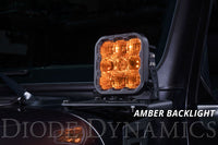 SS5 Add-On LED Pod (one) Pro Yellow Combo Single No Bracket