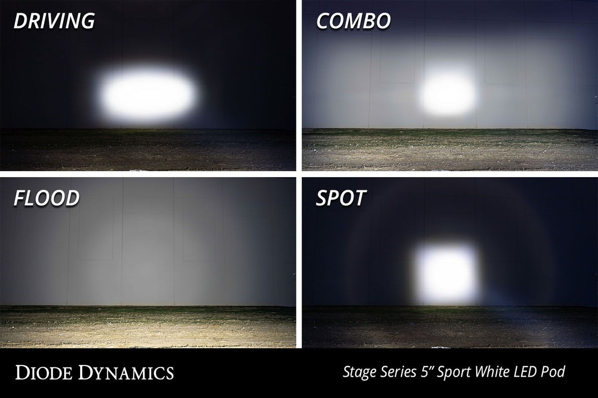 SS5 Add-On LED Pod (one) Pro White Combo