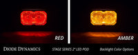 DIODE DYNAMICS C2 1.0 SAE/DOT White Combo Standard Pro LED Pod (pair)