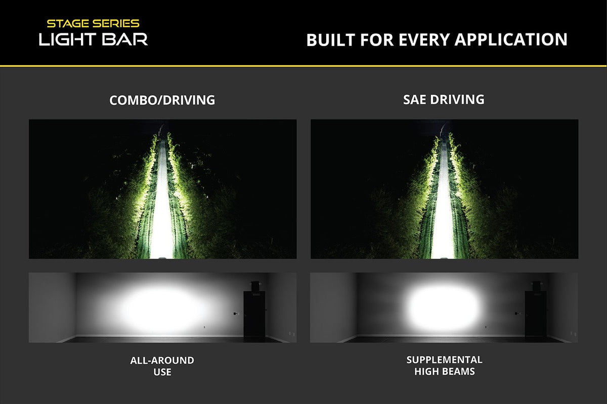 SS40 Dual-Color LED Light Bar (one)