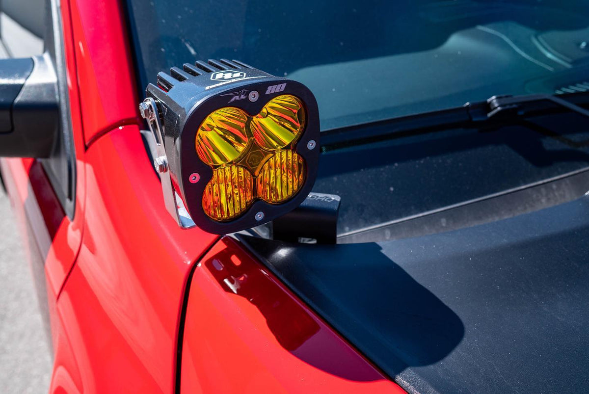 SDHQ 21-23 Ram 1500 TRX SDHQ Built A-Pillar Light Mounts