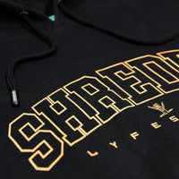 Varsity Hoodie Black (Mens) - Shreddy