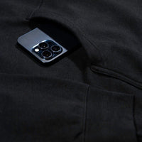 Varsity Hoodie Black (Mens) - Shreddy