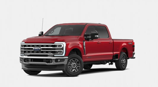2026 FORD F350 LARIAT - RUBY RED - Chrome Pack