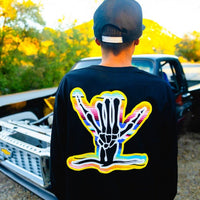 Viva La Shred Long Sleeve Black (Mens) - Shreddy