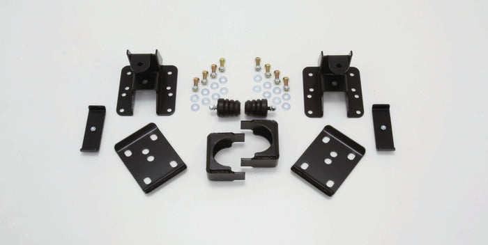 WH4REAR 2004-06 SILVERADO, 2WD/4WD, 4"- 5" Rear Kit ONLY (Flip Kit, Hangers, & Bump Stops) - 93047