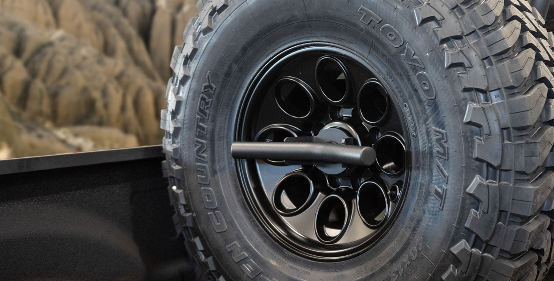AEV Prospector rear bumper and recovery points