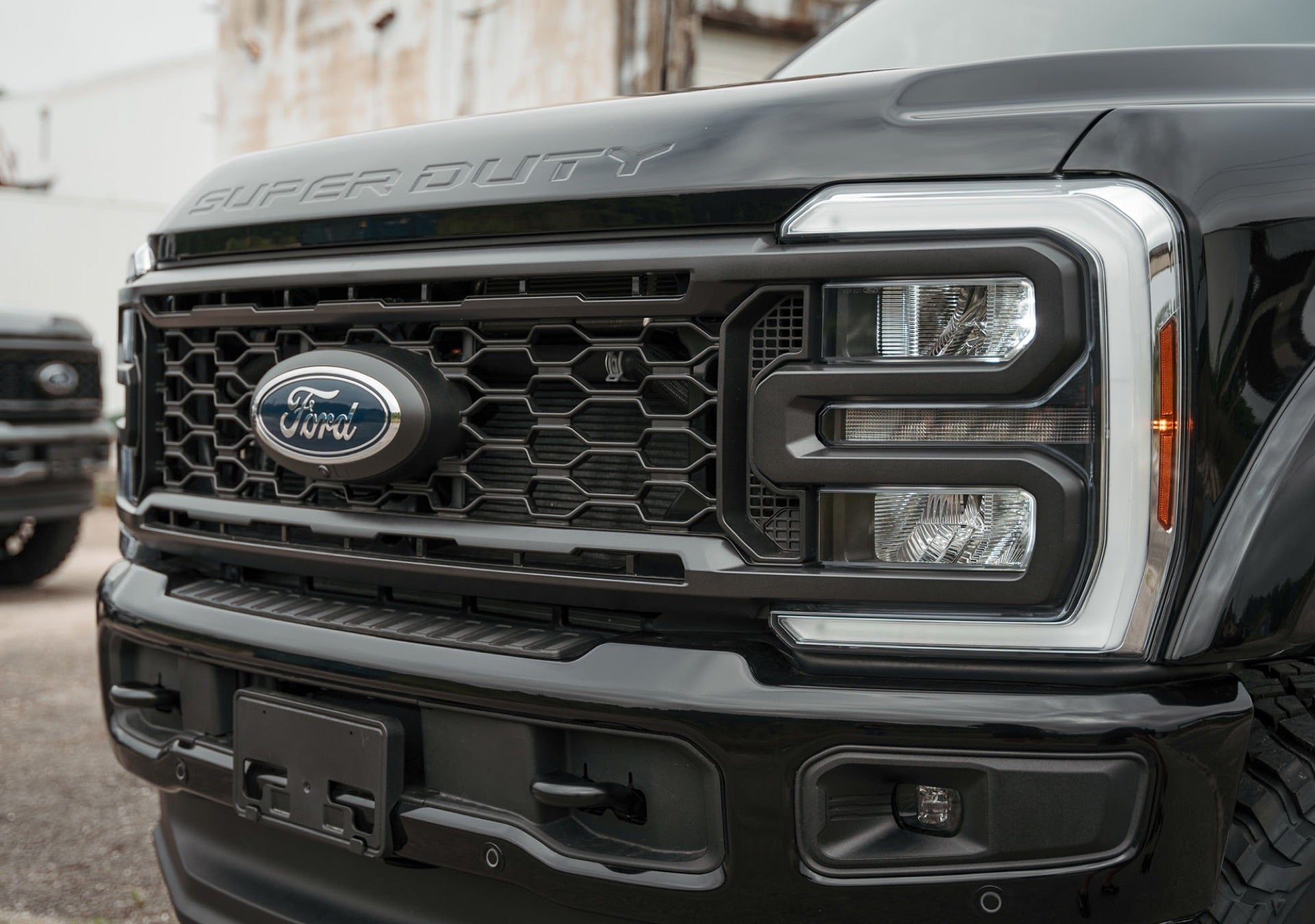 Ford Super Duty Black Widow exterior detail