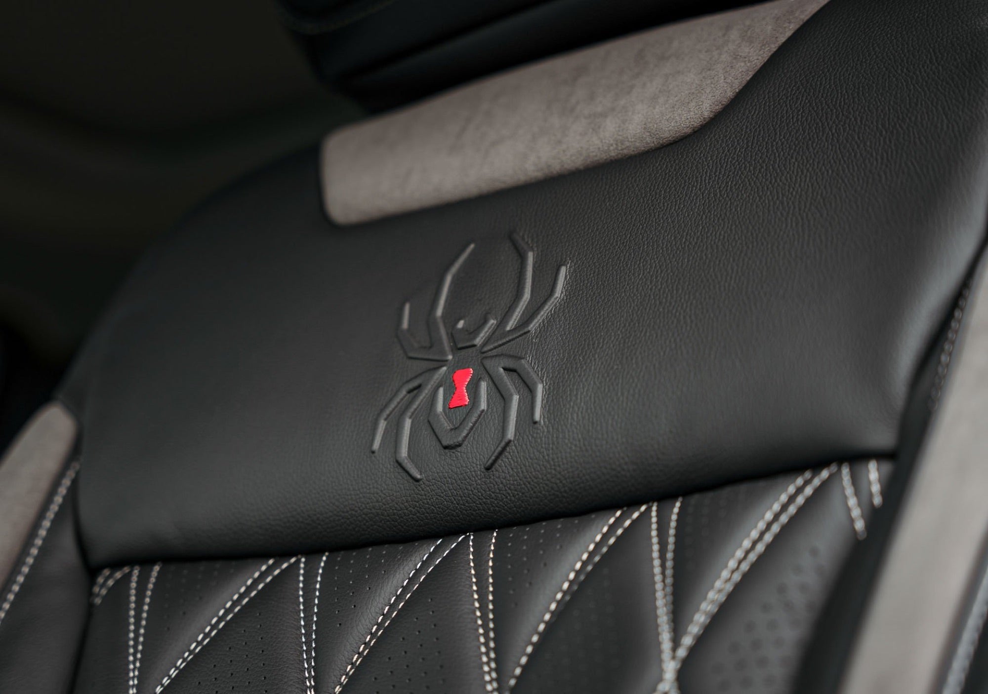 Black Widow Super Duty interior