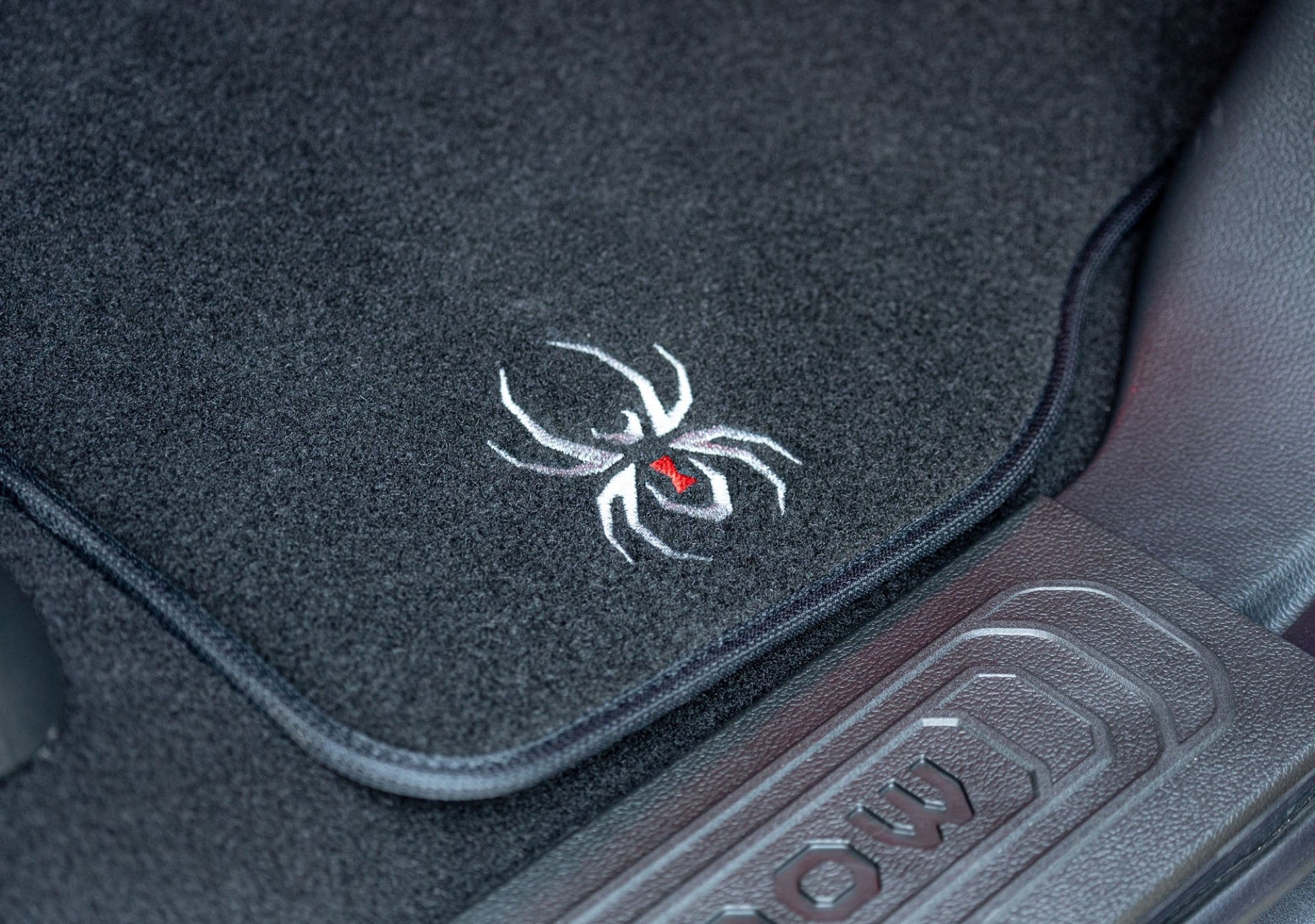 Black Widow F-150 interior