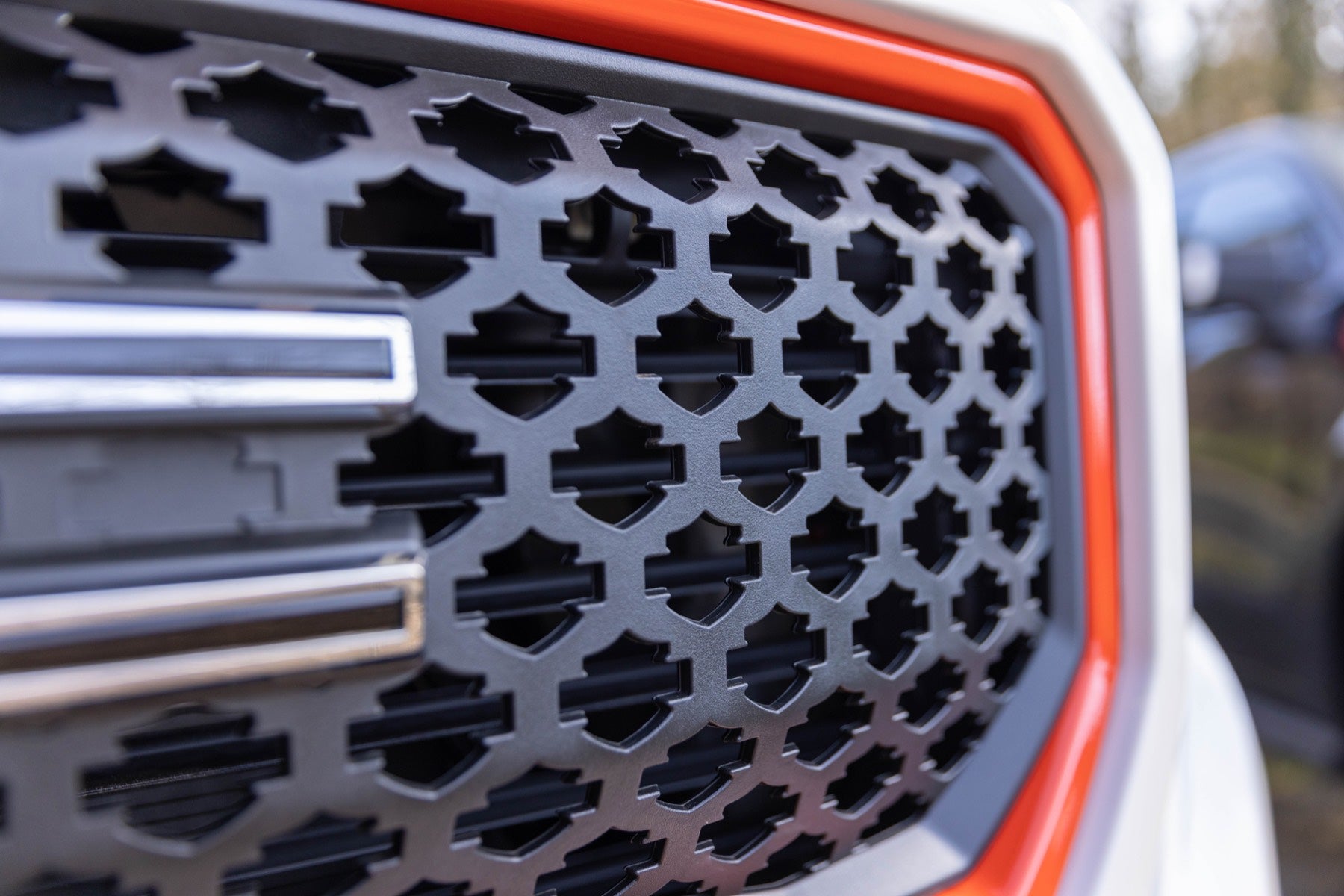 Harley-Davidson grille on Star White