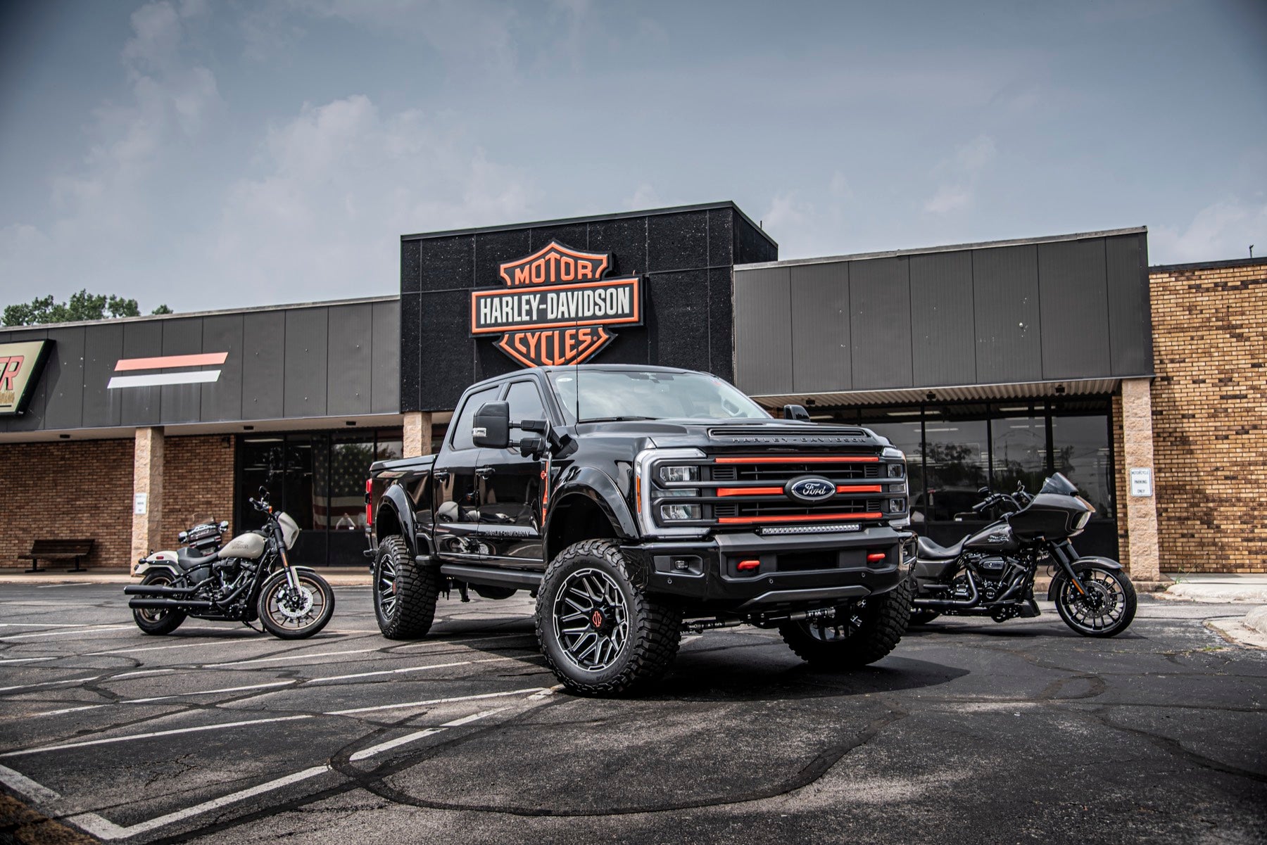 Harley-Davidson Super Duty at the dealership