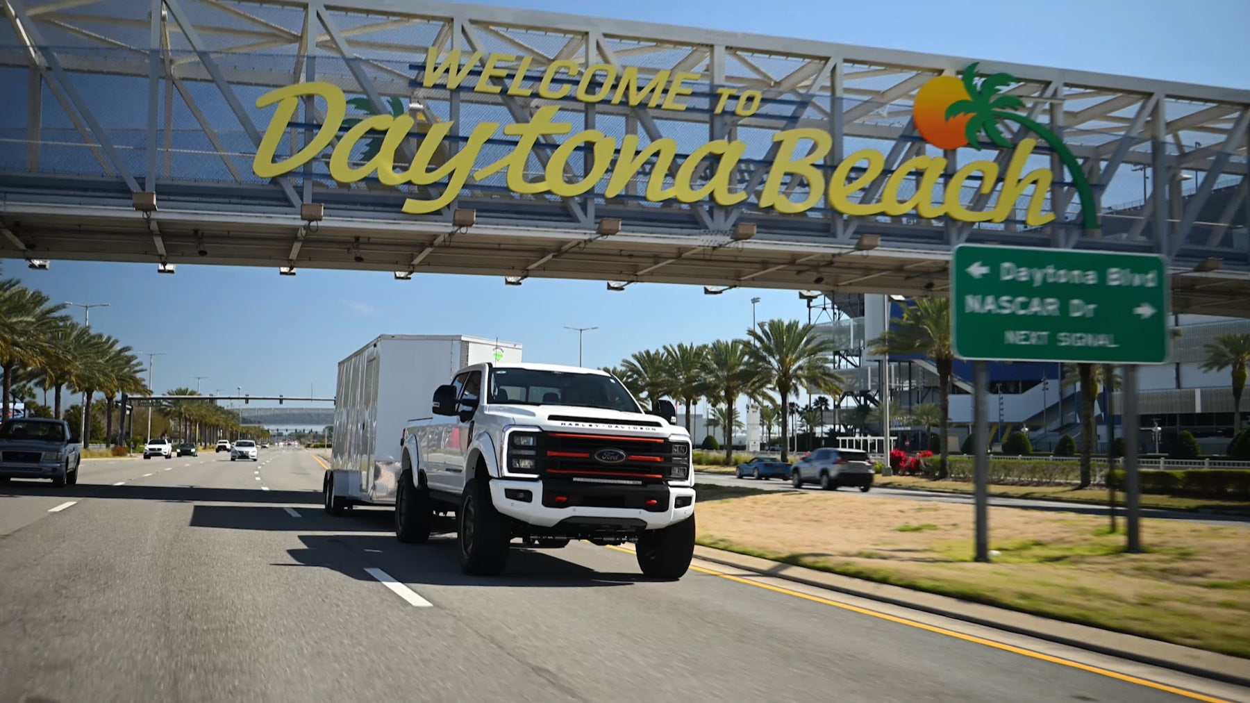 Star White Super Duty in Daytona Beach